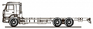 Шасси KAMAZ-65117-48 (А5)