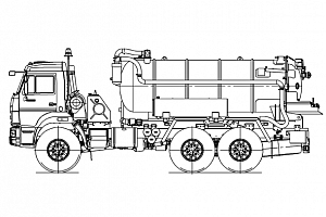 Машина илососная КО-530-24