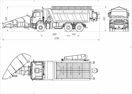 Комбинированная дорожная машина ДМК-55