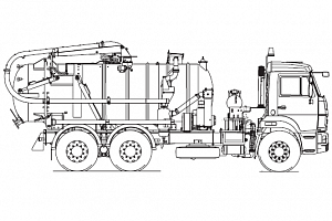 Машина илососная КО-507АМ