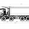 Самосвал-углевоз KAMAZ-65801-Т5
