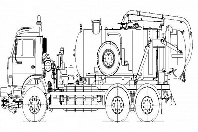 Илососная машина КО-507АГ