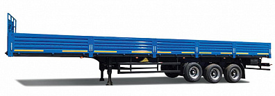 Бортовой полуприцеп 3-х осный ТЗА-588513