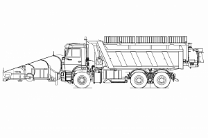Комбинированная дорожная машина ДМК-55