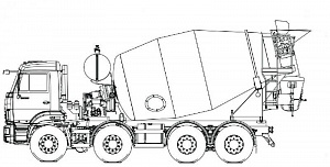 Автобетоносмеситель 58149Y