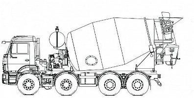 Автобетоносмеситель 58149Y
