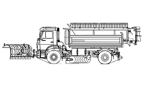 Комбинированная дорожная машина ДМК-65