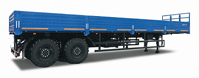 Бортовой полуприцеп 2-х осный ТЗА-588522 (вездеход)