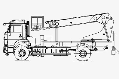 Автогидроподъемник ПСС-131.22Э на шасси 43253