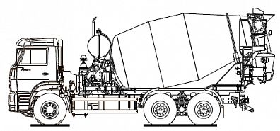 Автобетоносмеситель 58148Z