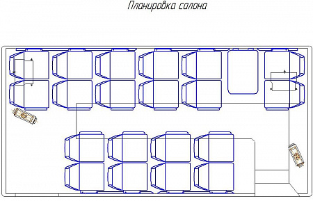 Вахтовый автобус НЕФАЗ-42111М
