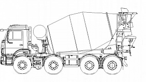 Автобетоносмеситель 58147Y