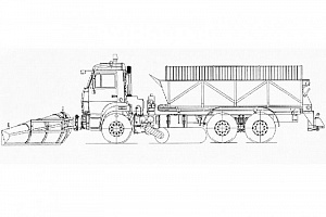 Комбинированная дорожная машина Р-65115