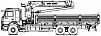 Бортовой автомобиль 6586-320-01 с КМУ PALFINGER INMAN IT-180 на шасси КАМАЗ-65117