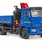 Бортовой автомобиль 6586-401-01 с КМУ FASSI F 195 A.0.25 на шасси КАМАЗ-65117