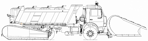Комбинированная дорожная машина КО-829С1