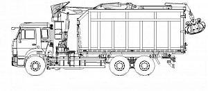 Ломовоз 658602-12002 с ОМТ-97М