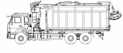 Ломовоз 658602-12002 с ОМТ-97М