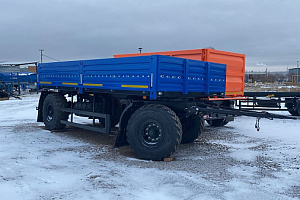 Бортовой прицеп 2-х осный ТЗА-589201 (вездеход)