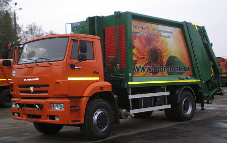 Мусоровоз с задней загрузкой МКЗ 7017 К2 (HIDROMAK SCK-16)