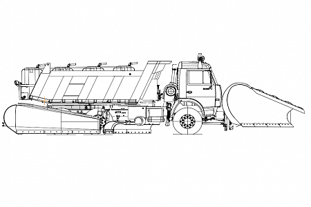 Комбинированная дорожная машина КО-829С1-02