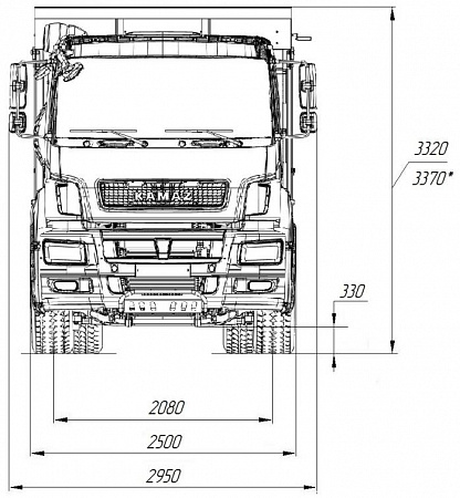 KAMAZ-6520-21010-53 "Люкс"