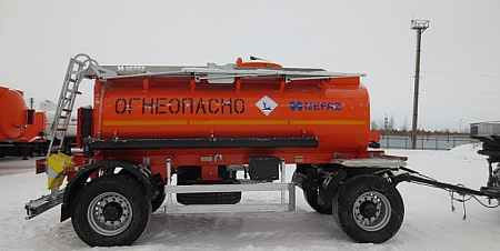 Двухосный прицеп–цистерна НЕФАЗ-8602-03
