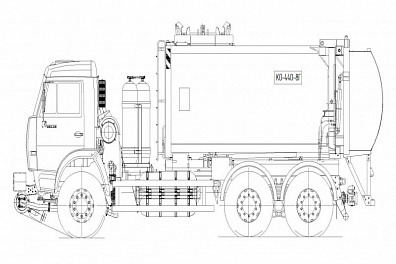 Мусоровоз КО-440-8Г