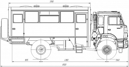Вахтовый автобус НЕФАЗ-42111М