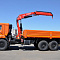 Бортовой автомобиль 65861-403-06 С КМУ FASSI F245A.0.22 на шасси КАМАЗ-43118