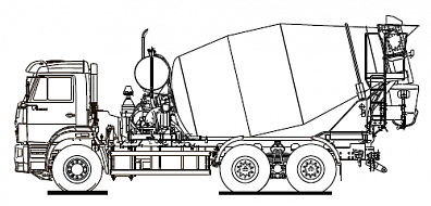 Автобетоносмеситель 58149Z